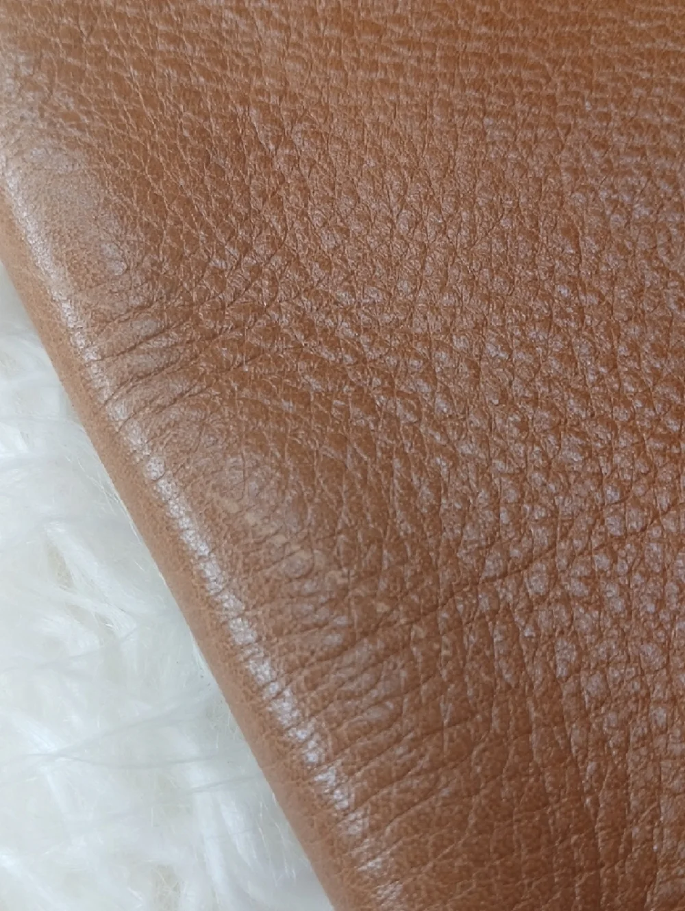 Mulberry Cognac Leather Zip Document Case UNISEX